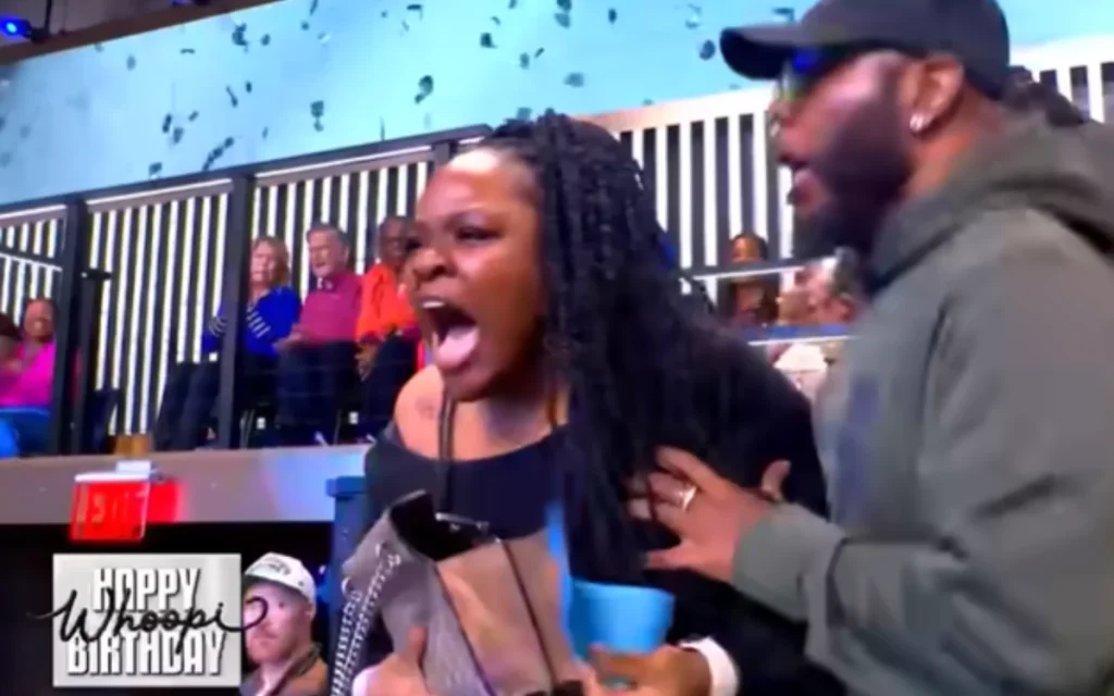 Whoopi Goldberg surprised a fan of her show The View with a brand-new Lucid Gravity EV SUV