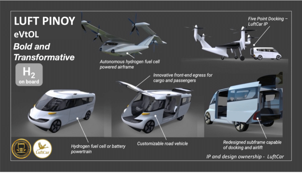 Unusual flying car designed to hop across the Philippines' 7,000 islands, launching this year
