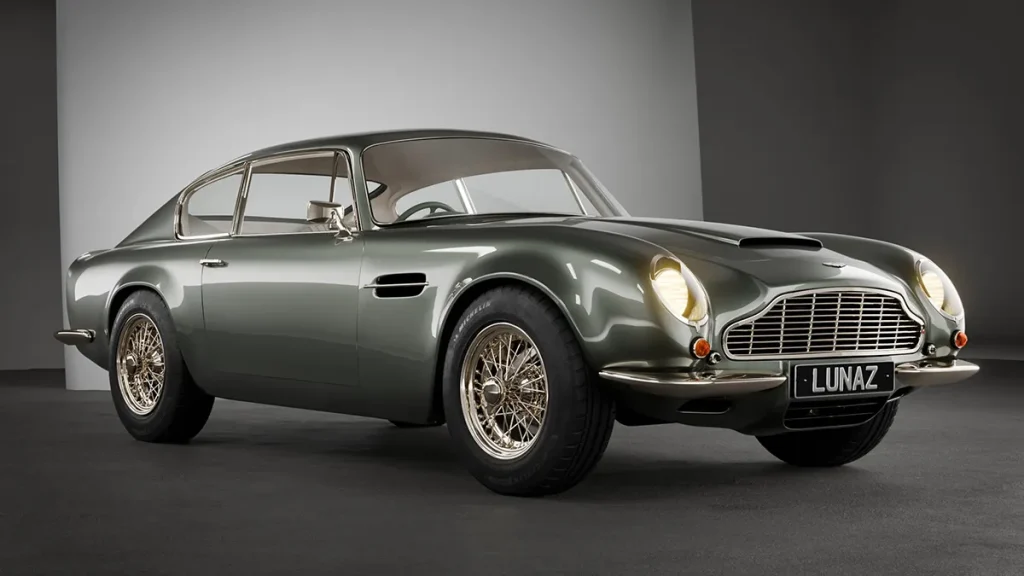 Experience how this Aston Martin DB6 restomod by Lunaz uses gasoline power to deliver a modern driving experience