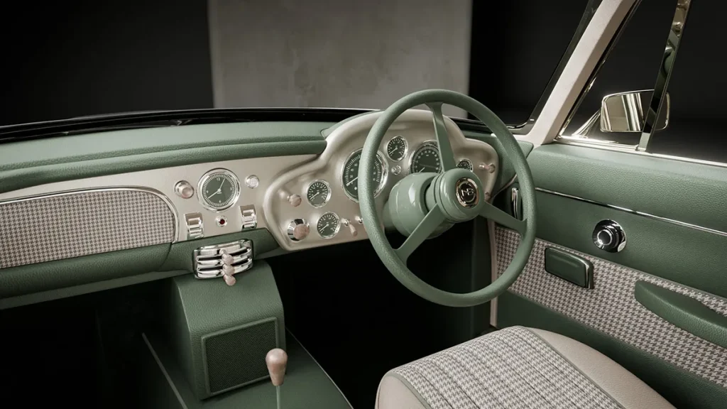 Experience how this Aston Martin DB6 restomod by Lunaz uses gasoline power to deliver a modern driving experience