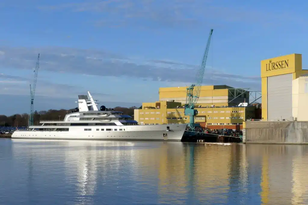 Google co-founder's $450 million megayacht is so massive it reduced man walking on the deck to an ant