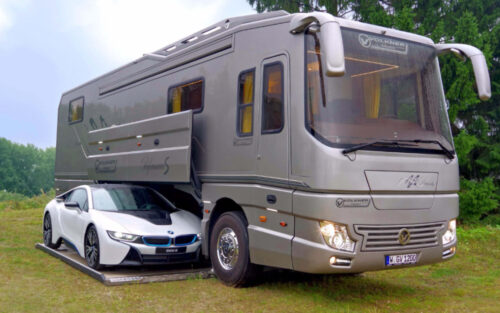 This $1.7m luxury motorhome is a 5-star hotel on wheels