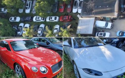 $2.3 million haul of ‘stolen’ luxury cars discovered in backyard