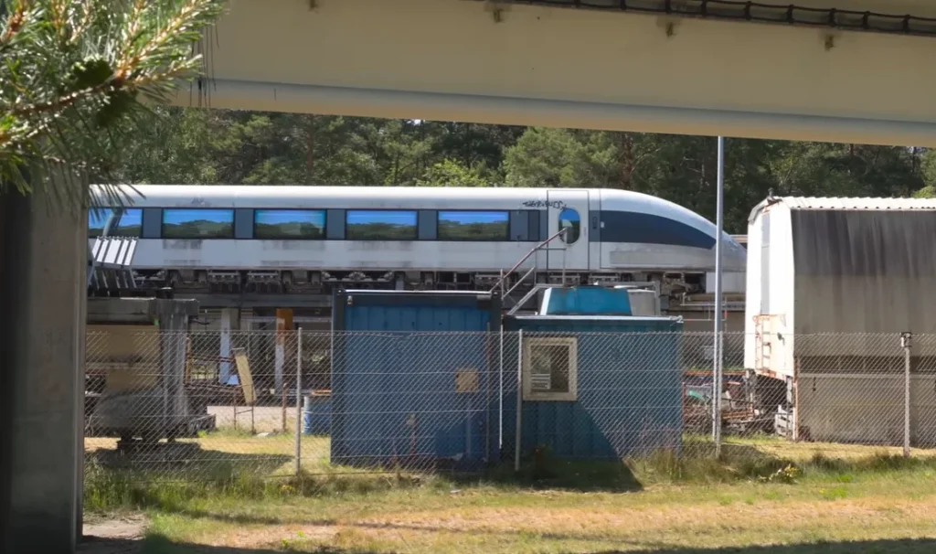 A maglev train that once hit 260 miles per hour now sits abandoned in Germany while the same technology continues to thrive elsewhere
