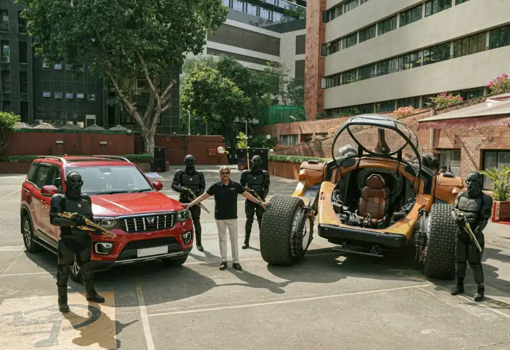 futuristic robot car bujji kalki batmobile