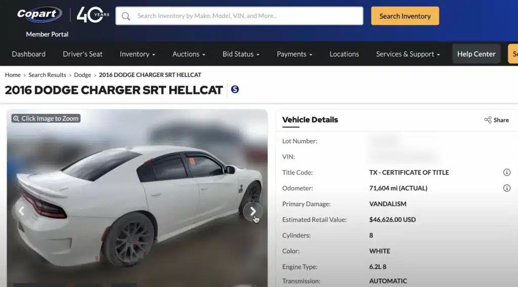 Man took a chance on a stolen Dodge Charger SRT Hellcat