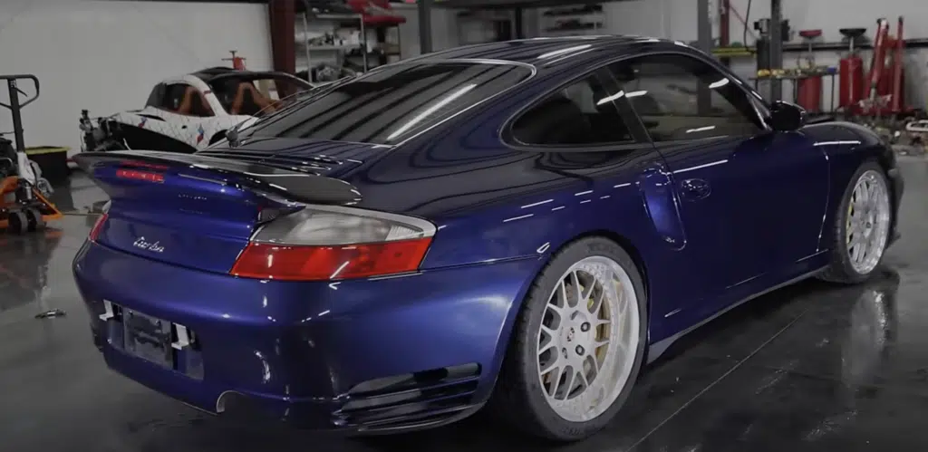 New Jersey man bought an abandoned Porsche 911 Turbo, made it look brand new, then gave it away in 24 hours