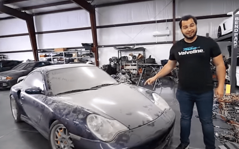 New Jersey man bought an abandoned Porsche 911 Turbo, made it look brand new, then gave it away in 24 hours