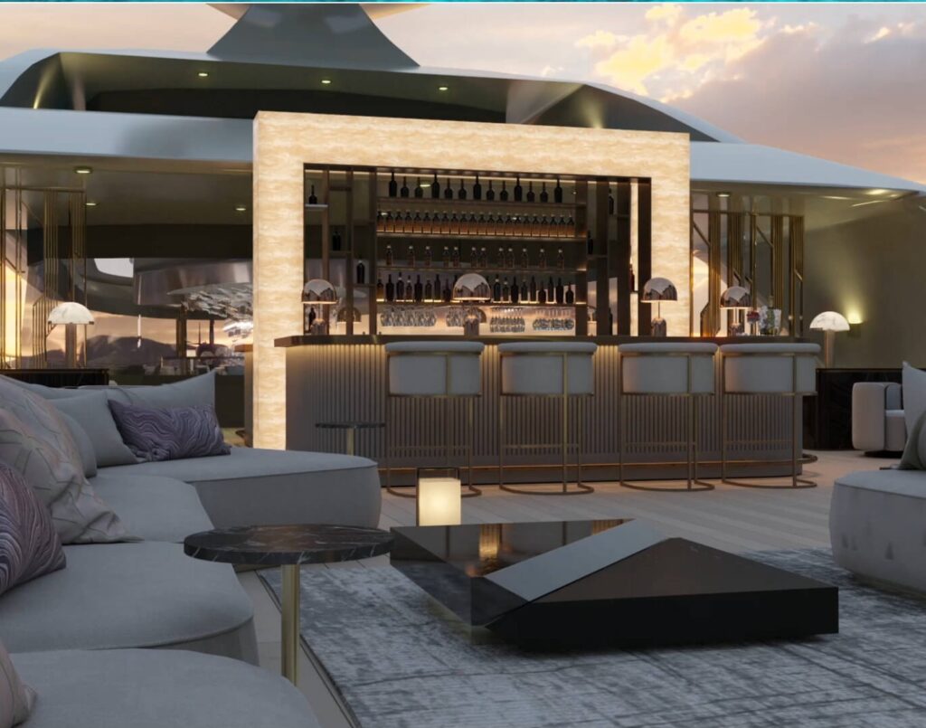 mansion on the water, lounge bar
