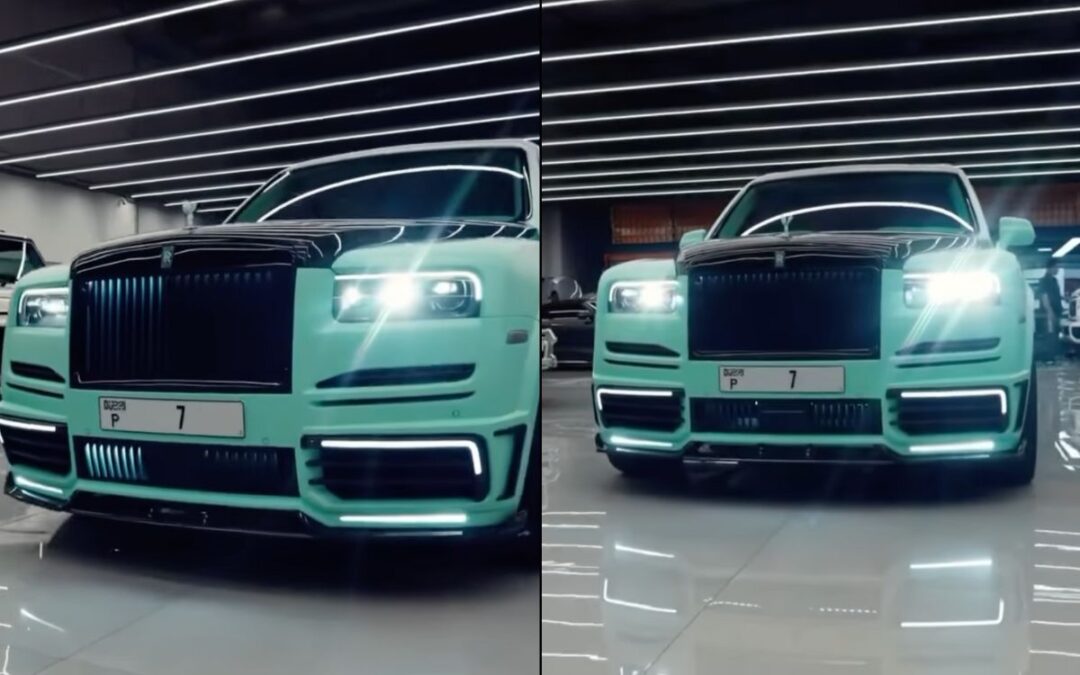 One-off Mansory Edition Cullinan has world’s most expensive number plate