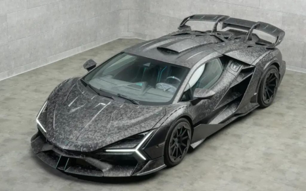 Mansory unveils a one-of-one carbon fiber Lamborghini Revuelto with 1,120 horsepower, upgraded aero, and hypercar-level performance