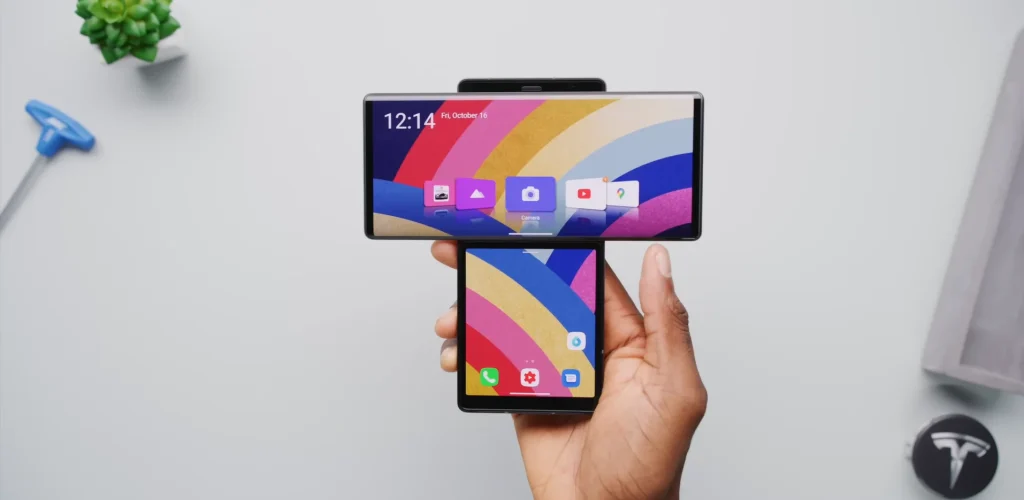 Marques Brownlee reveals rare hands-on look at an unreleased LG rollable phone that never made it to market