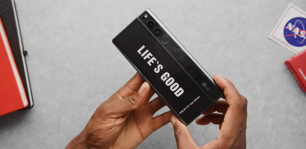 Marques Brownlee reveals rare hands-on look at an unreleased LG rollable phone that never made it to market