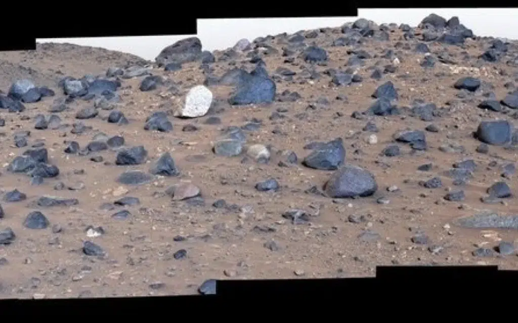 NASA shares clearest view of Mars landscape ever - and the color of the rocks might surprise you