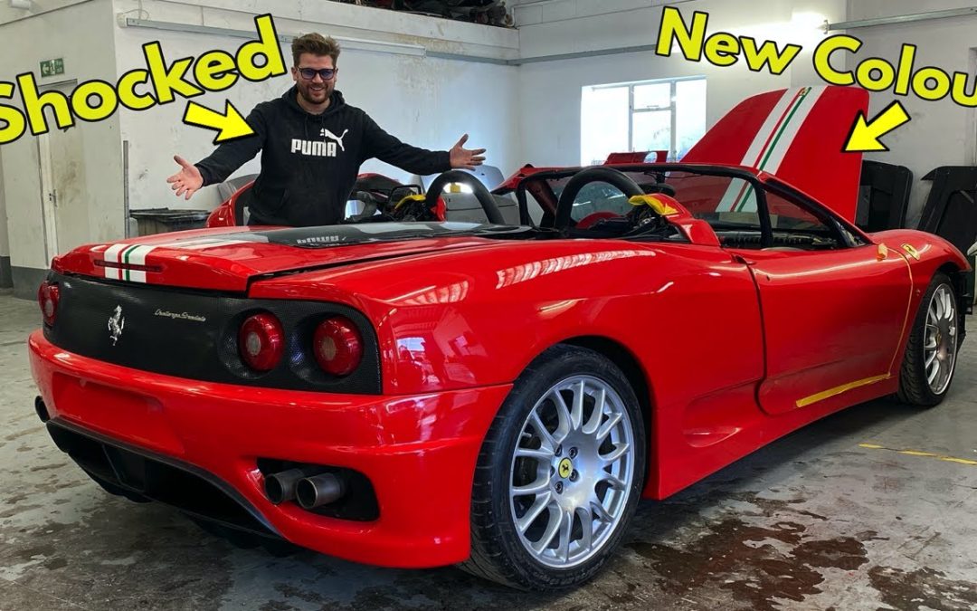 Italian supercar fan builds world’s first Ferrari 360 Challenge Stradale ‘Spider’