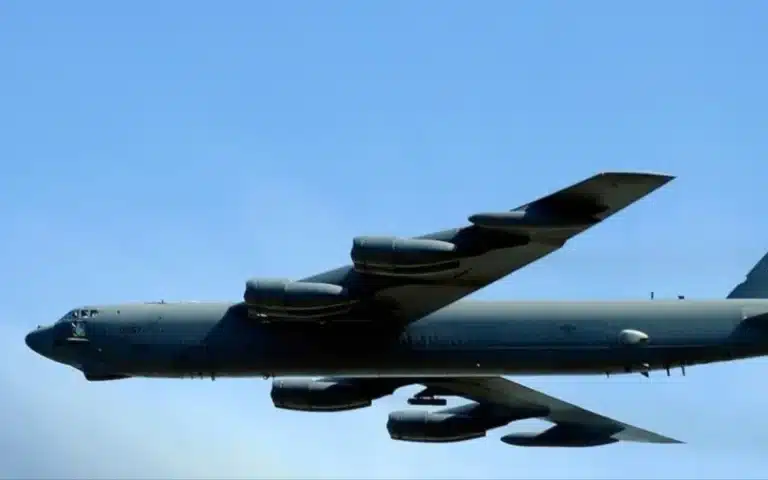Pilot had to apologize to passengers for 'aggressive maneuver' after avoiding B-52 bomber in the skies over North Dakota