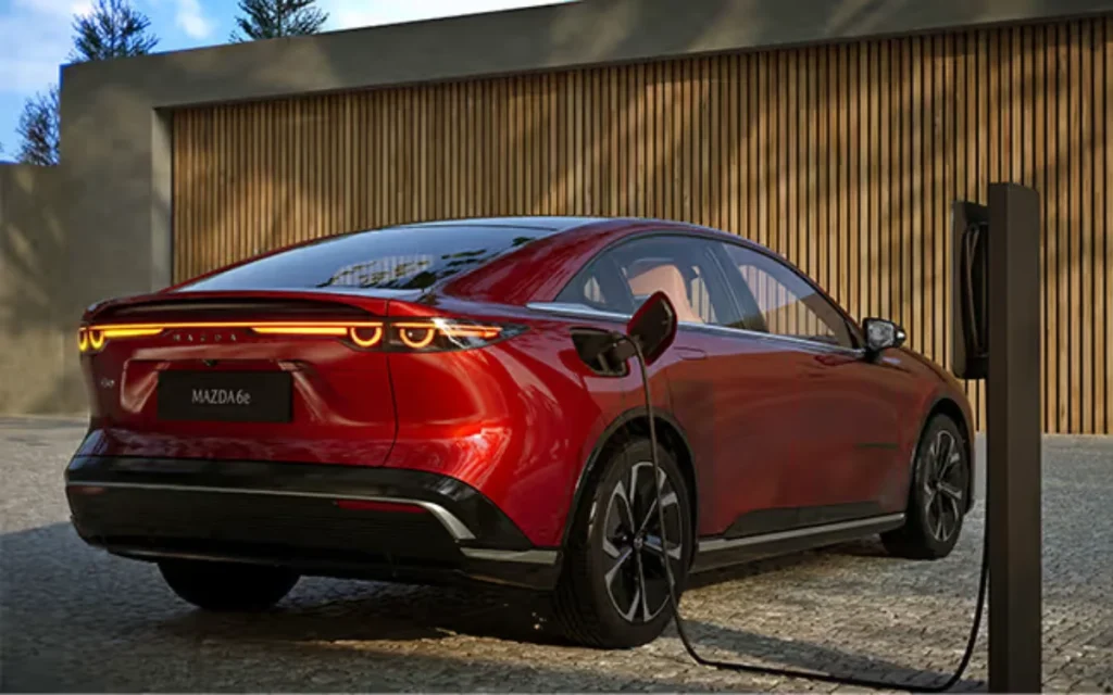 Mazda 6e brings rear-drive fun to the EV world with over 500km of range, fast charging, and classic Zoom-Zoom feel in a sleek new electric sedan