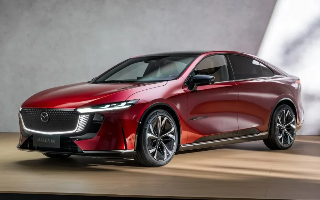 Mazda 6e brings rear-drive fun to the EV world with over 500km of range, fast charging, and classic Zoom-Zoom feel in a sleek new electric sedan