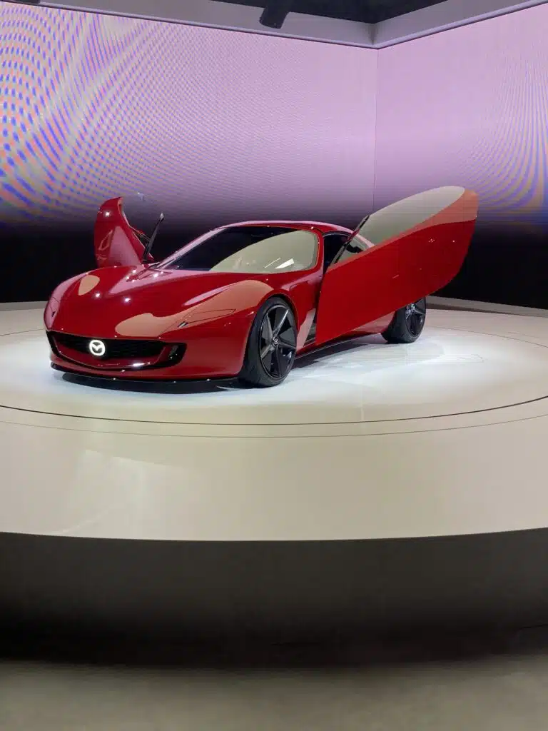 Mazda just unveiled its new sports concept, the Iconic SP, at the Japan Mobility Show