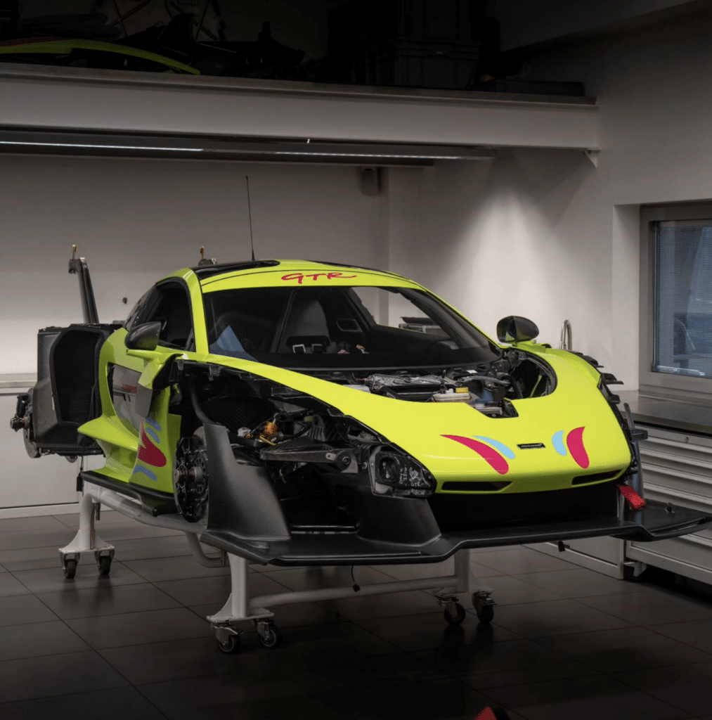 McLaren Senna GTR converted to become road legal and hit the streets