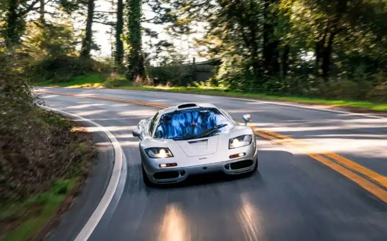 This beautiful 1997 McLaren F1 is looking for a new home, but if you fancy snapping it up, you’ll need deep pockets