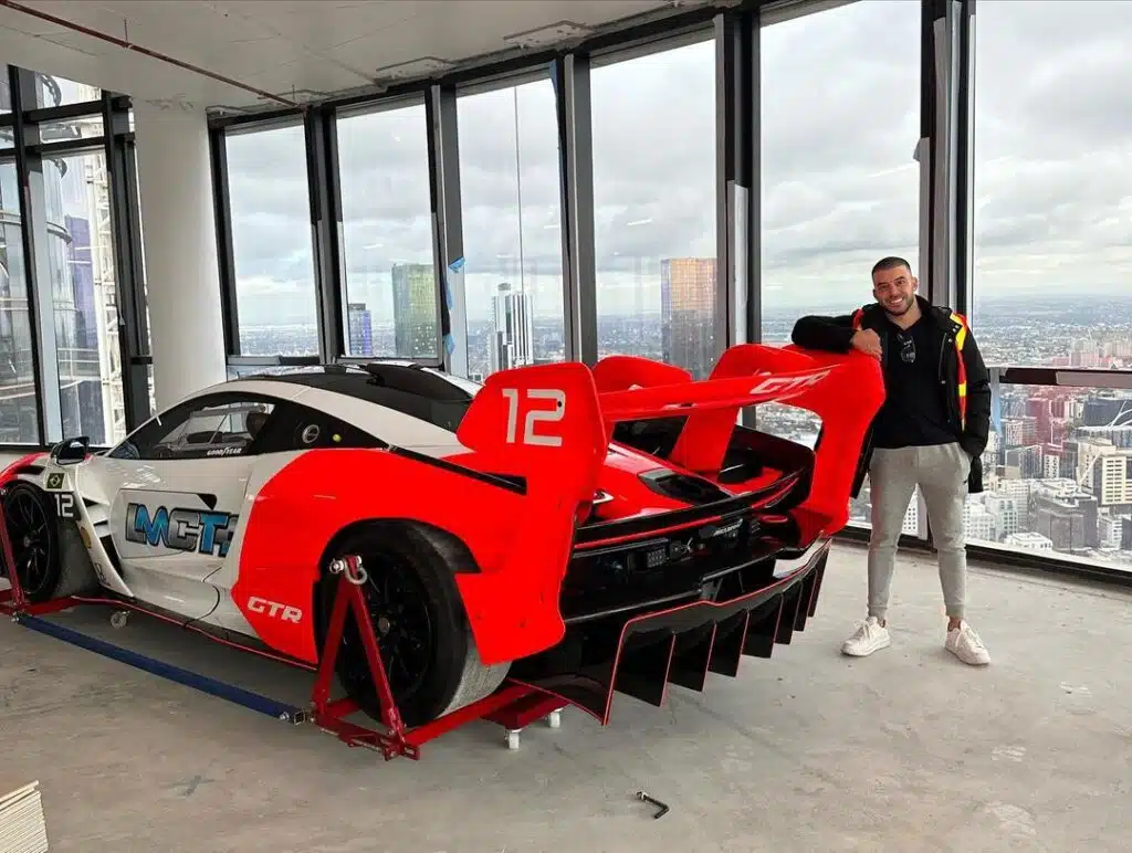 The ultimate flex is this McLaren Senna being airlifted 57 stories to $27m apartment to be used as an ornament