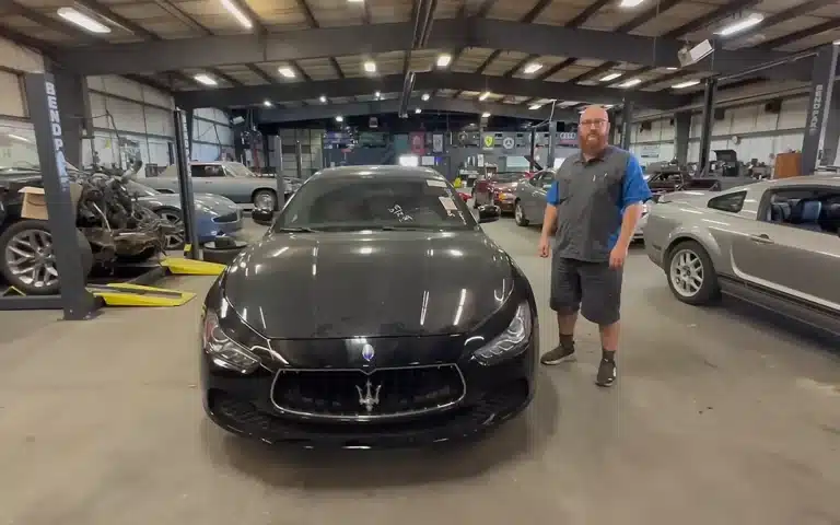 Maserati Ghibli mechanic gave up after three engine failures