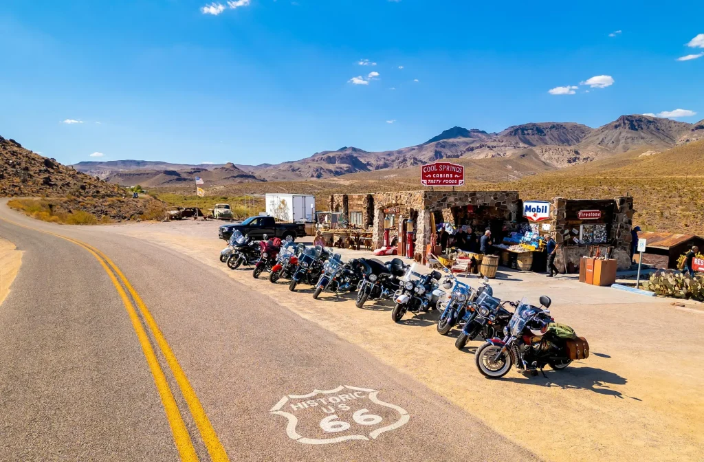 Route 66 was barely paved when it launched in 1926 and within a decade it had become the heartbeat of America