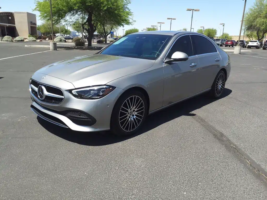 man totaled Mercedes-Benz C300 and got Hyundai Ioniq 6 EV