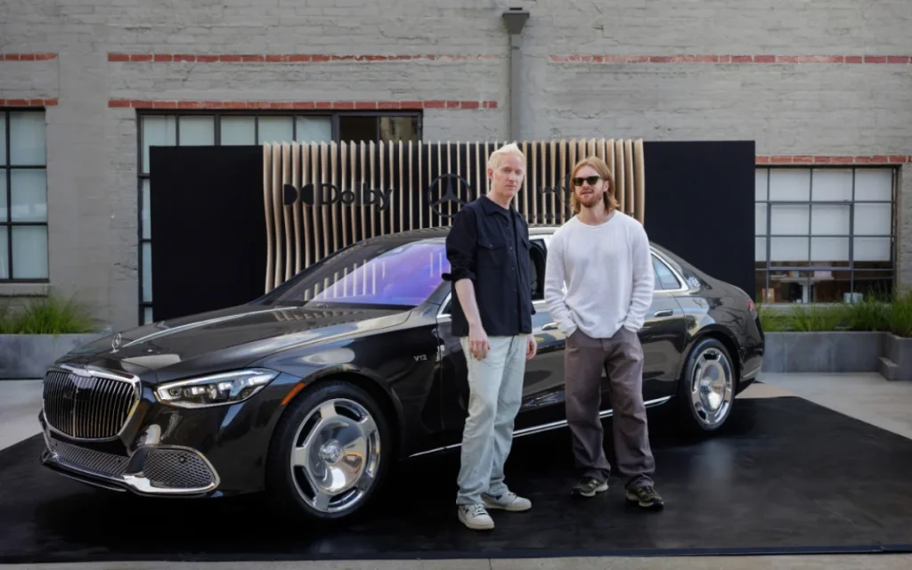 Mercedes partners with Dolby and Universal to turn its Maybach into a full Dolby Atmos recording studio, redefining luxury through perfect sound