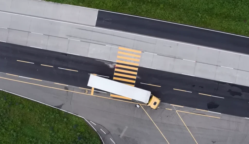 Mercedes’ 20-ton safety truck can stop from 93mph smoother than some sports cars using radar sensors and hydraulic precision