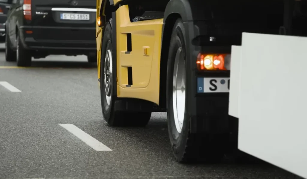 Mercedes’ 20-ton safety truck can stop from 93mph smoother than some sports cars using radar sensors and hydraulic precision