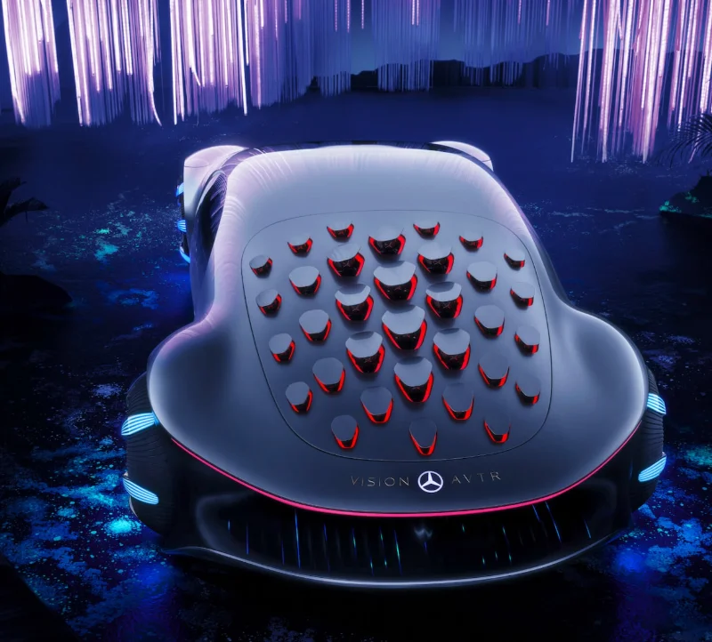 Mercedes-Benz once joined forces with the production team behind Avatar to create the achingly cool and super futuristic Mercedes Vision AVTR concept car