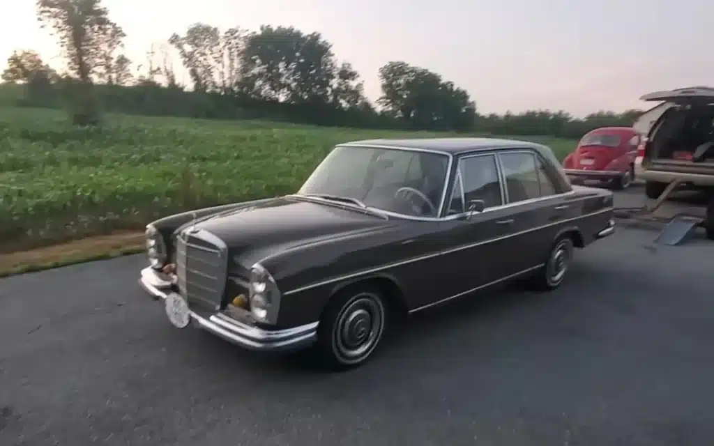 This 1966 Mercedes-Benz 250S was left gathering dust in an old barn for decades, before it was rescued and put back on the road