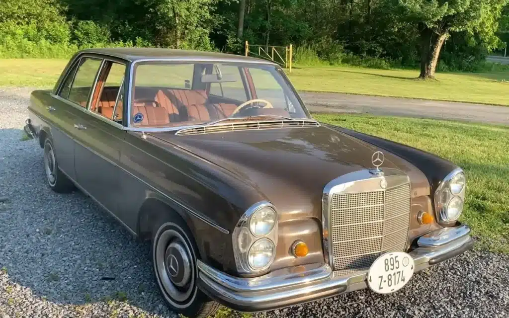 This 1966 Mercedes-Benz 250S was left gathering dust in an old barn for decades, before it was rescued and put back on the road