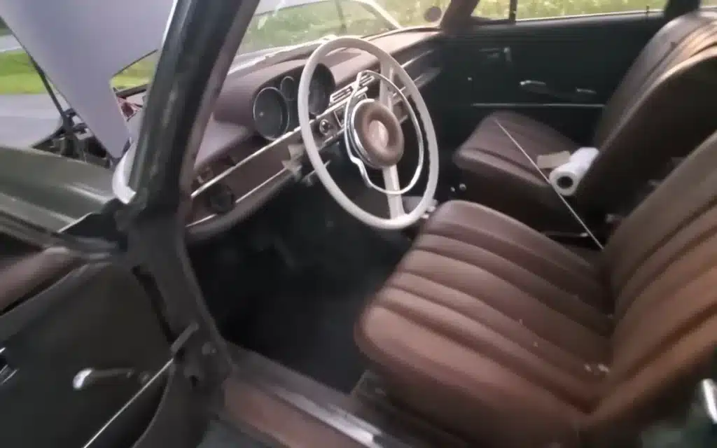 This 1966 Mercedes-Benz 250S was left gathering dust in an old barn for decades, before it was rescued and put back on the road