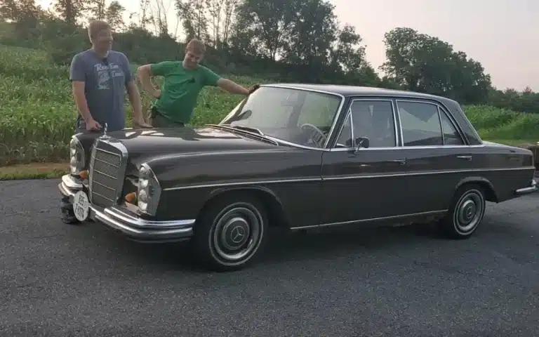 This 1966 Mercedes-Benz 250S was left gathering dust in an old barn for decades, before it was rescued and put back on the road