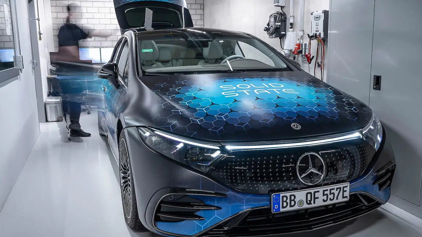 Mercedes-Benz testing world's first solid-state battery EV