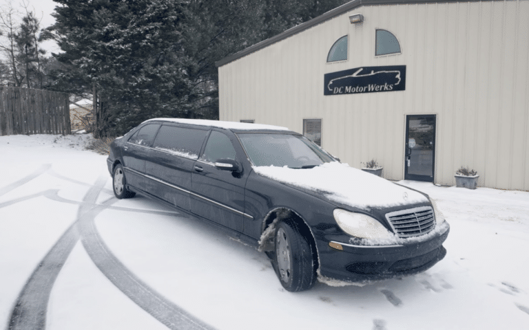 Mercedes-Benz experts bought this modified limo for cheap
