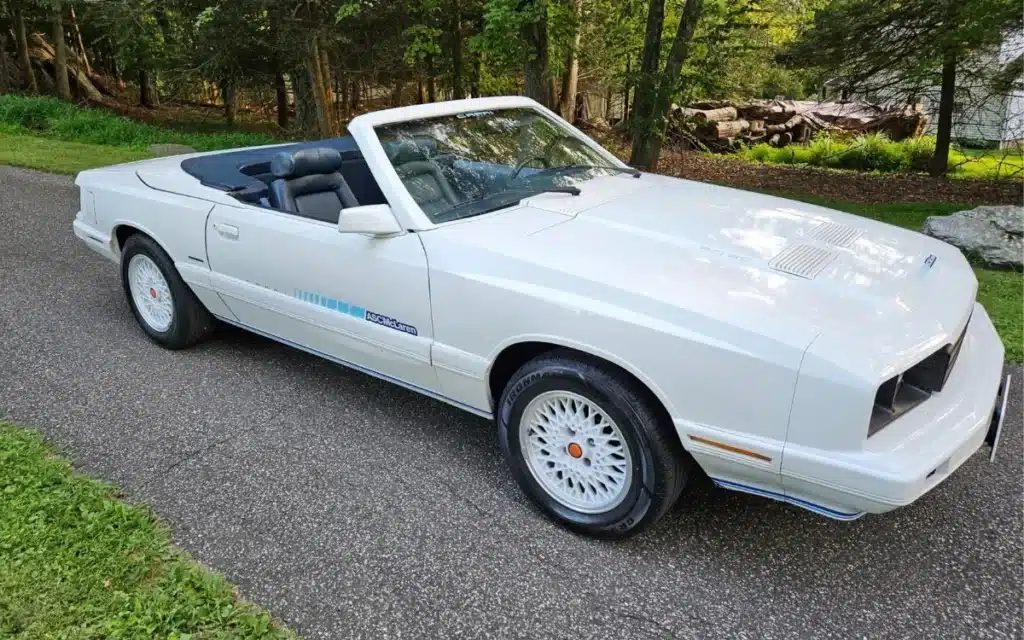 Check out this incredible and super rare 1985 Mercury Capri ASC McLaren convertible that has just 20,000 miles on the clock.