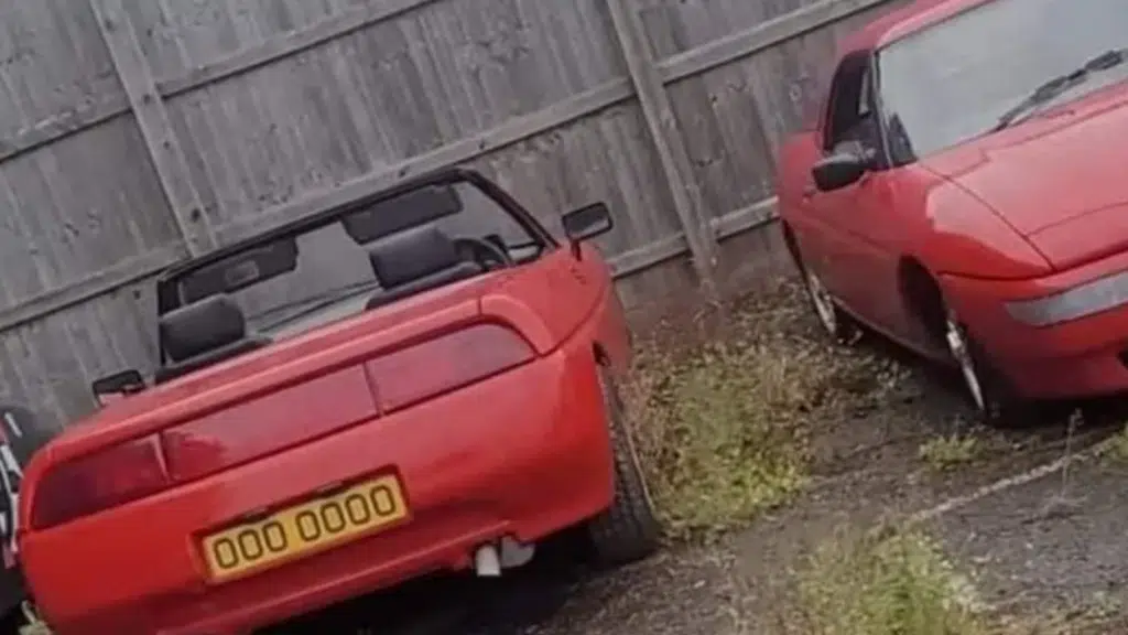 Rare MG Rover prototypes found still parked outside old car plant