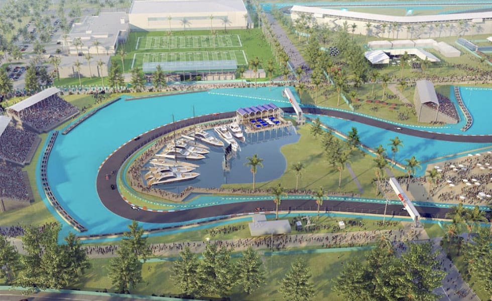 Miami's F1 circuit will come with its own... beach club?