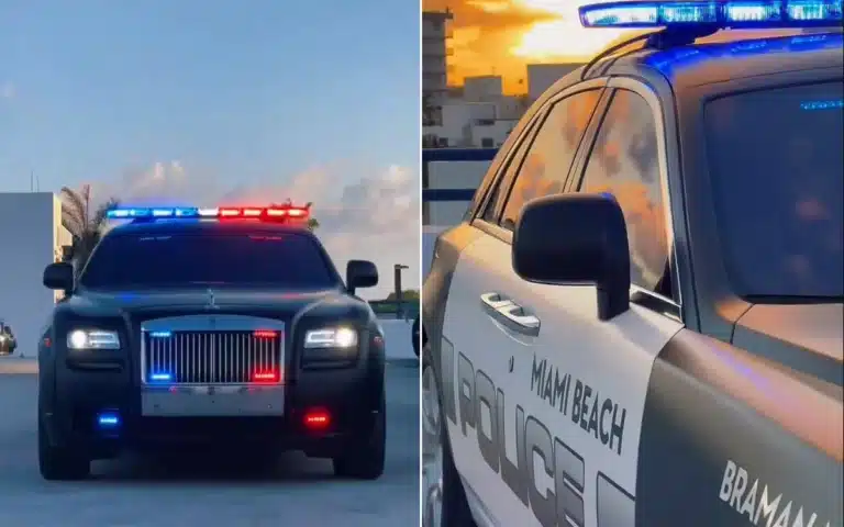 rolls-royce ghost miami police miami beach police