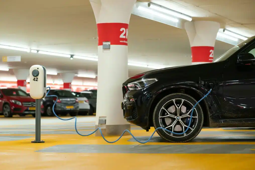 An expert EV charging myth states using electricity doesn't help the environment since you use gas to make electricity