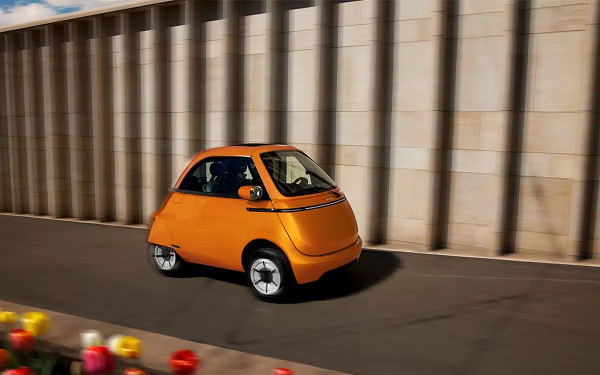 The Microlino city car is the smallest EV ever produced
