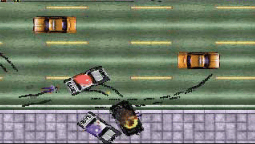 Гта 1 игрок. GTA 1997.