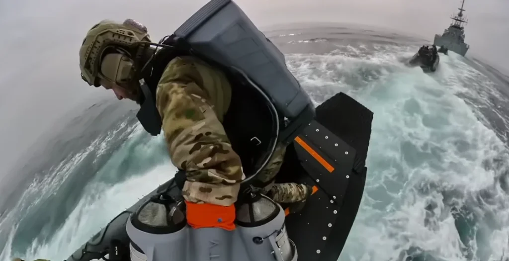 Royal Marines conduct landmark test of $400,000 ‘Iron Man’ jet packs