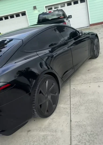 Man who massively prefers cars to EVs takes a ride in a Tesla Model S Plaid and is left saying something he 'hates'
