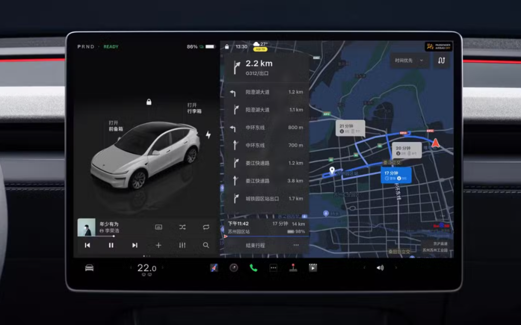 Tesla has made some interesting tweaks to its Model Y in China, including the introduction of a larger 2K screen as the carmaker attempts to keep up with Chinese-made EVs