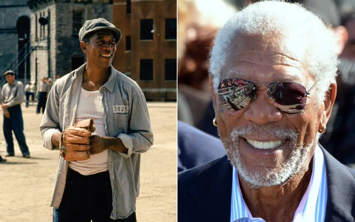 Morgan Freeman wears expensive gold hooped earrings for a very significant reason